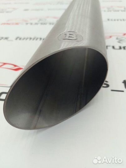 Насадка на выхлоп стиль B мат хром правая G-class