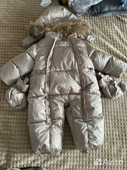 Пуховик детский зимний