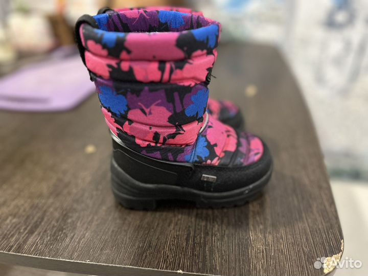 Ботинки зимние для девочки 23размер
