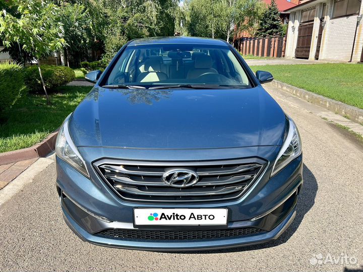 Hyundai Sonata 2.4 AT, 2017, 49 000 км