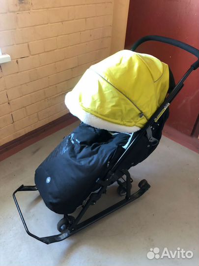 Коляска санки