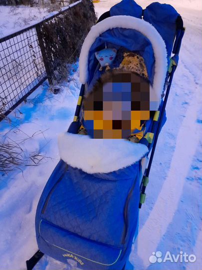 Санки коляска ника 7 3