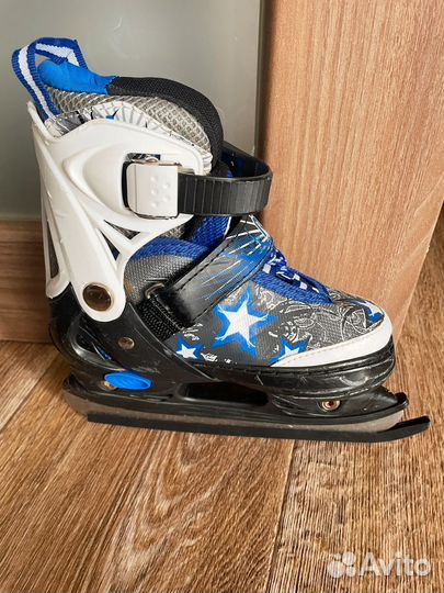 Коньки детские регулируемые размер до 34
