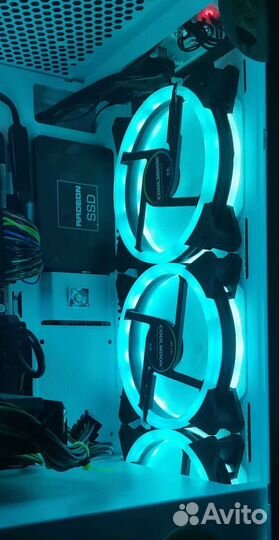 Кулер для пк с Rgb подсветкой Coolmon