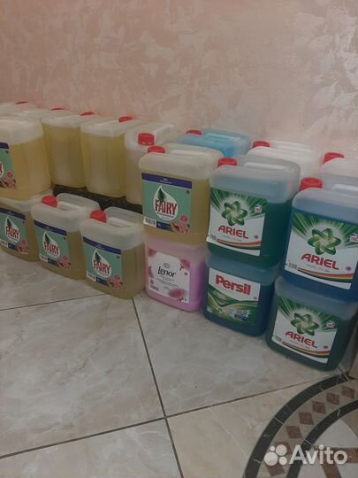 Гели Persil, Ariel, Fairy, Tide, Lenor 5л розн/опт