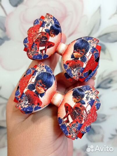 Резинки для волос, Леди баг