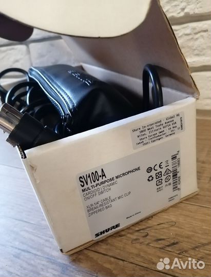 Микрофон Shure Sv-100 A