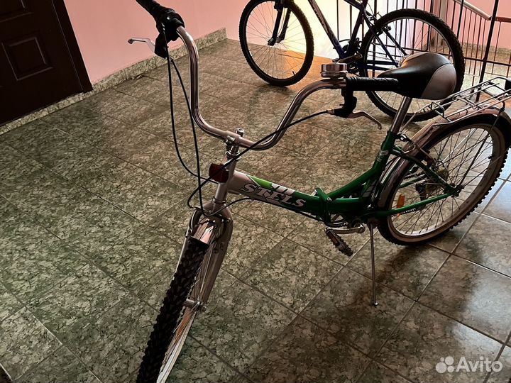 Велосипед прогулочный складной