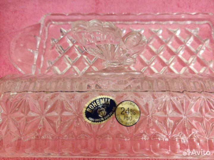 Масленки Lefard, Bogemia, баночка для мёда Чехия