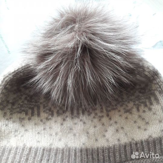 Шапка детская вязаная