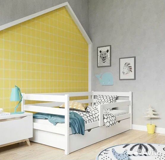 Детская кровать из массива Софа 190х90