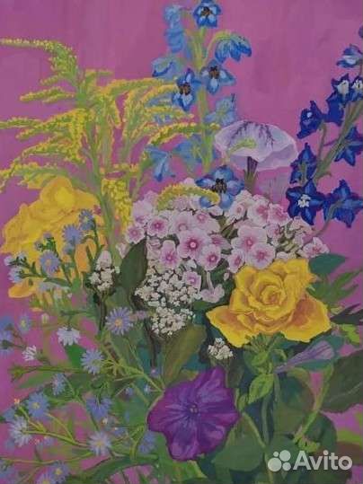 Картина гуашью 