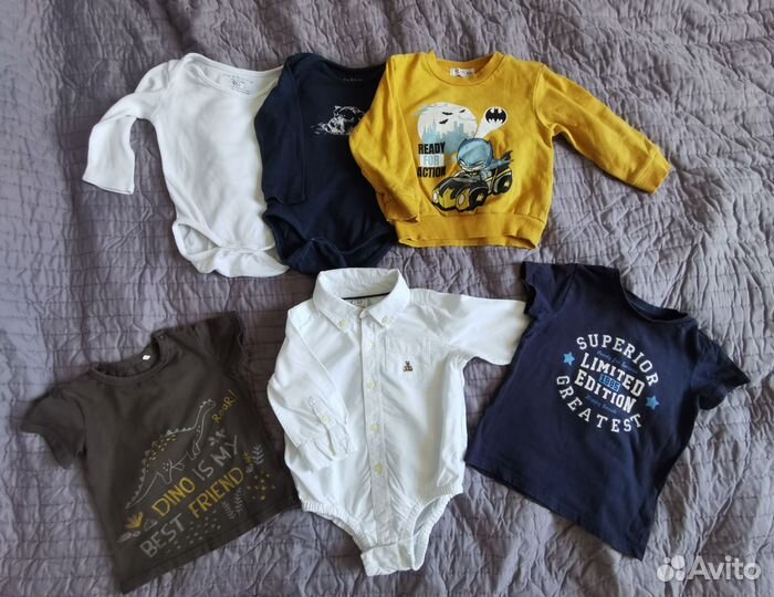 Большой пакет для маленького модника 80 размера