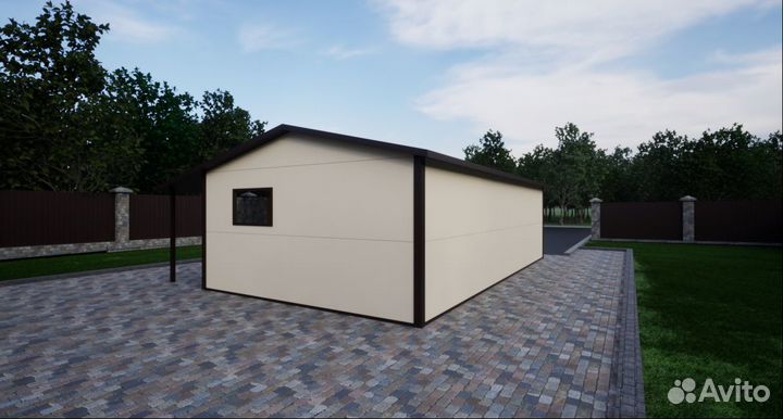 3D-Визуализация гаражей, торговых обЪектов