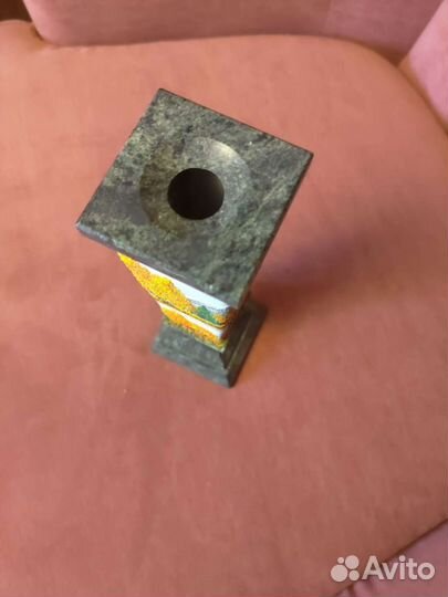 Подсвечник/ваза, гранит, ручная работа