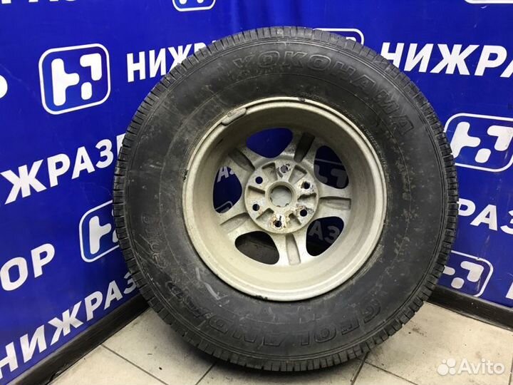 Колесо летнее 265/70R16 на Mitsubishi Pajero 3