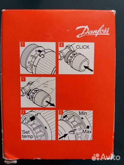 Терморегулятор Данфос на батарею новый