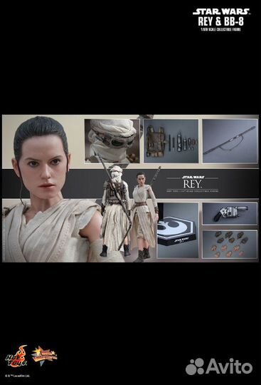 Hot Toys MMS337 Star Wars Rey and BB - 8