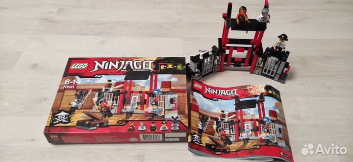 Конструктор lego Ninjago 70591 Побег из тюрьмы Кри