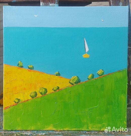 Картина маслом на холсте декоративная