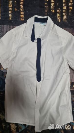 Рубашки на мальчика школьные рост 134