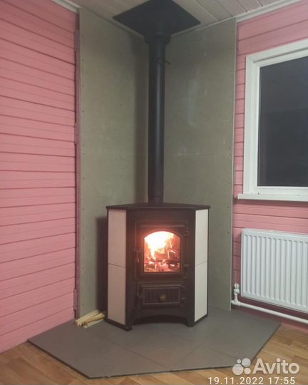 Печь камин Везувий