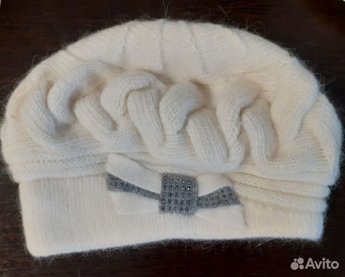 Берет женский из ангоры