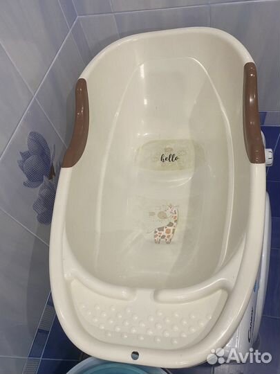 Ваночка, горка и стул для купания малыша