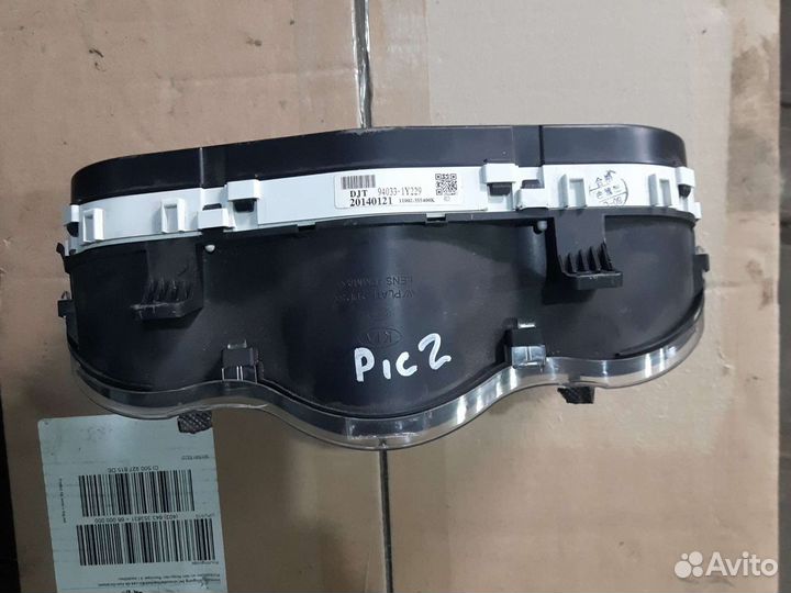 Панель приборов KIA Picanto 2