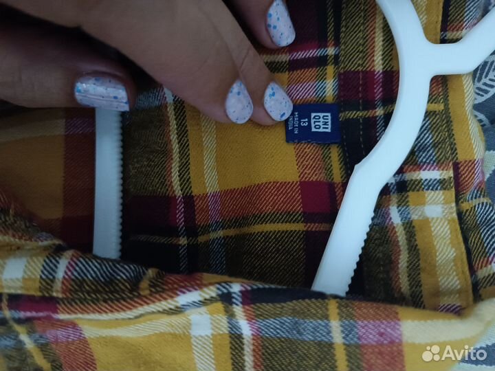 Рубашка на мальчика 134