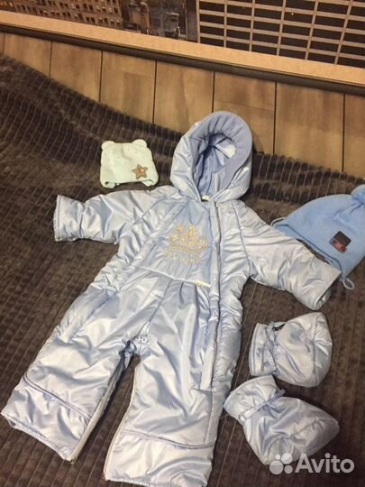 Комбинезон трансформер осень-зима на овчине