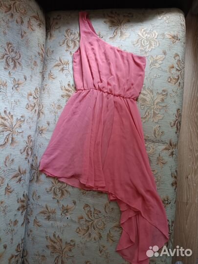 Платье вечернее на одно плечо