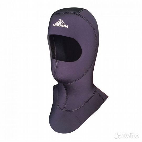 Шлем неопреновый для подводной охоты Scorpena 7 мм