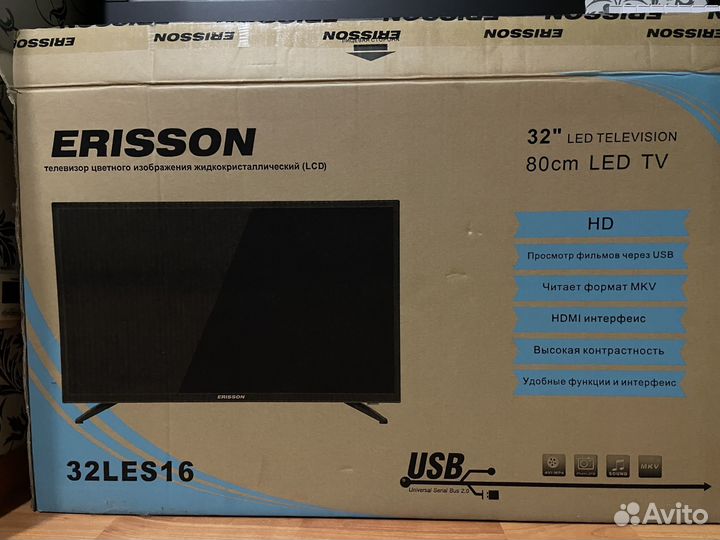 Телевизор Erisson 32 LES16