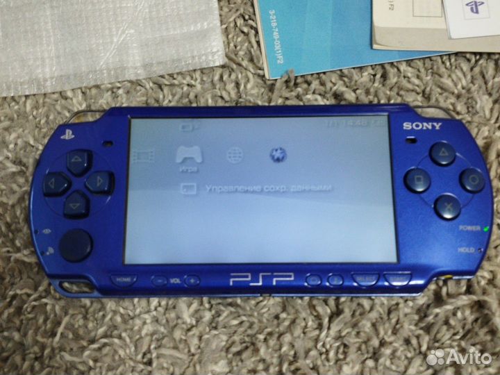 Psp 2000 metallic blue value pack