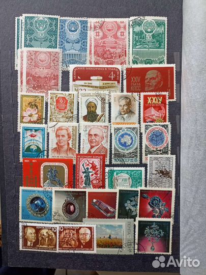 Марки СССР 1971г,1972г,1973г