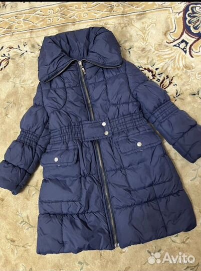 Пуховик для девочки зимний