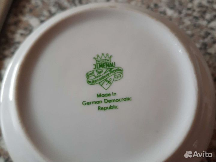 Предметы столового сервиза Германия фарфор, 13 шт