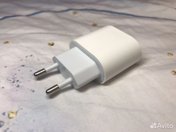 Блок питания apple 20w оригинал зарядка на iPhone