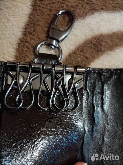 Ключница натуральная кожа