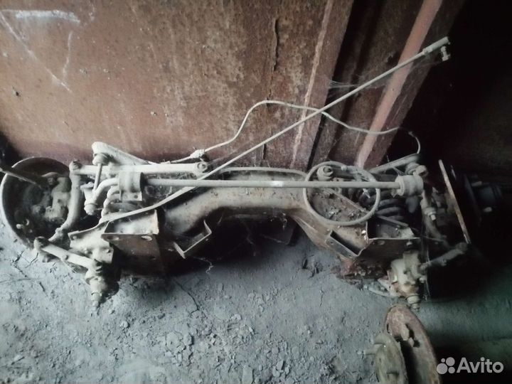 Передняя балка в сборе на газ 21