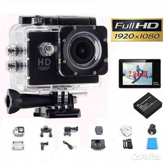 Экшн камера 1080 full HD sport CAM