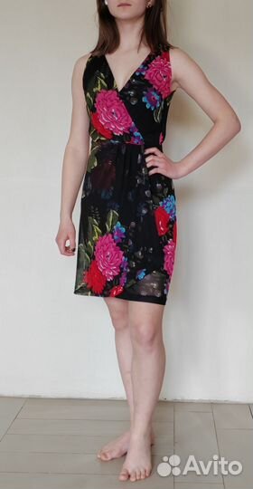 Платье made in italy сетка в стиле Desigual