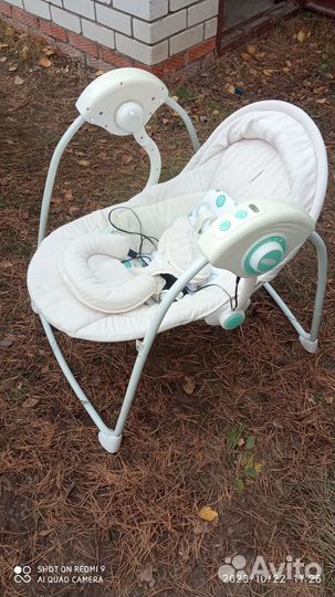 Детские электронные качели для новорожденных
