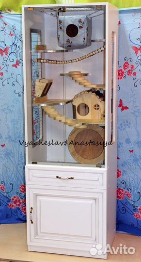 Витрины клетки для домашних животных шиншиллы дегу