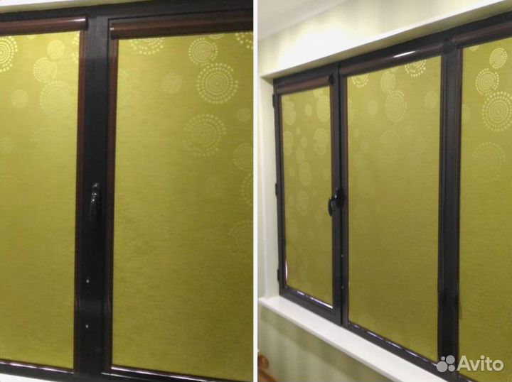 Рулонные шторы на окна в мансарду