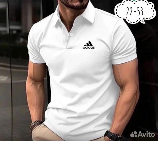 Футболка polo мужская nike и adidas