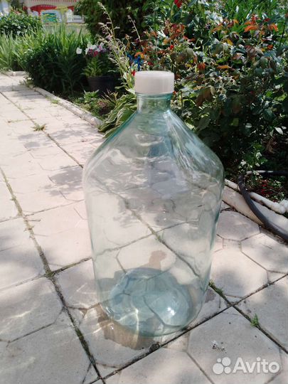 Бутыль стеклянная 25 литров