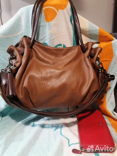 Сумка женская через плечо бу