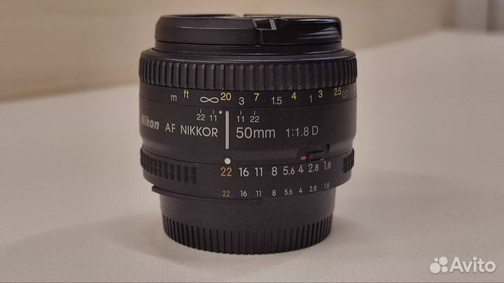 Объектив Nikon Nikkor AF 50mm 1.8D
